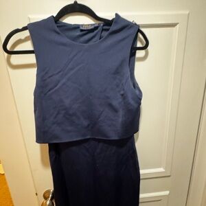 Ralph Lauren Blue Sleeveless Dress